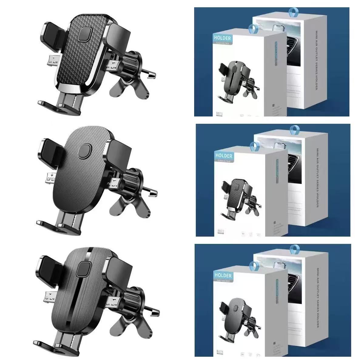 Car Phone Holder, In-Car Phone Navigation Stand, Car Air Vent Fixed Bracket, Hook-Style