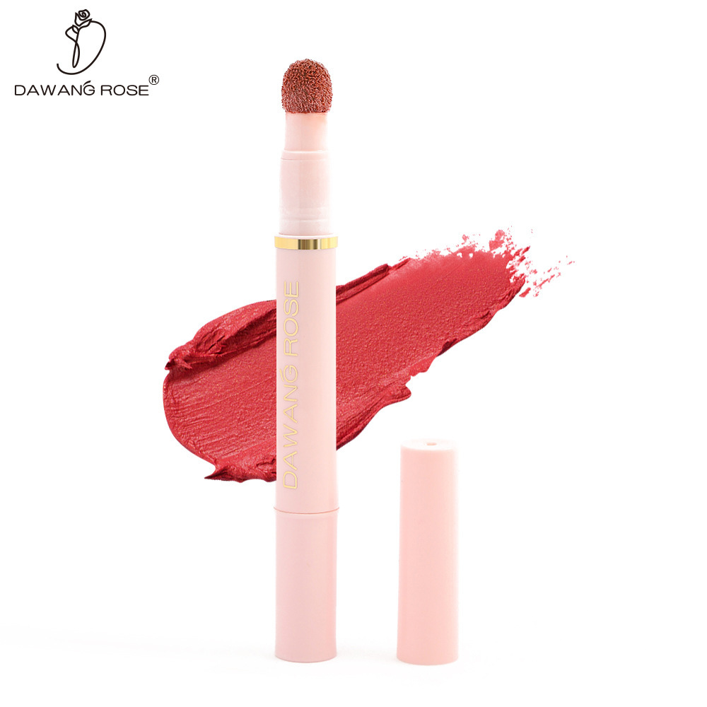 Rossetto Velvet Waterproof, esclusivo, a lunga durata, opaco, cosmetico di bellezza, facile da applicare, illumina l'incarnato._voghion.com