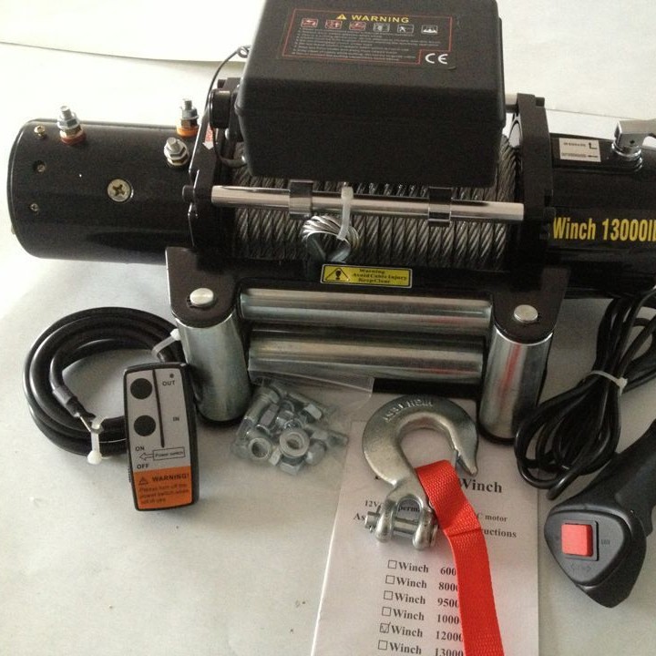 厂方直供13000LB电动绞盘 直流电动绞盘 车载电动绞盘量多从优