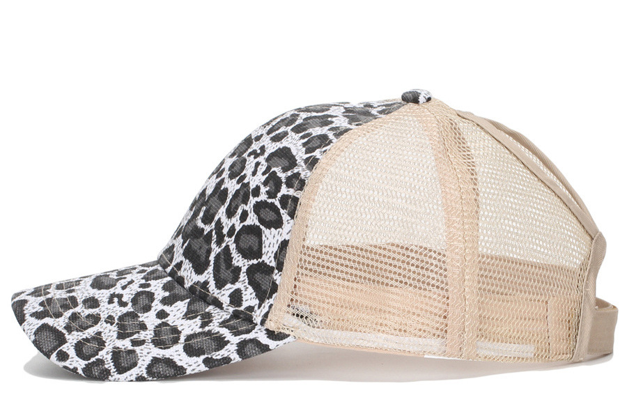 Unisex Streetwear Leopard Curved Eaves Baseball Cap display picture 3