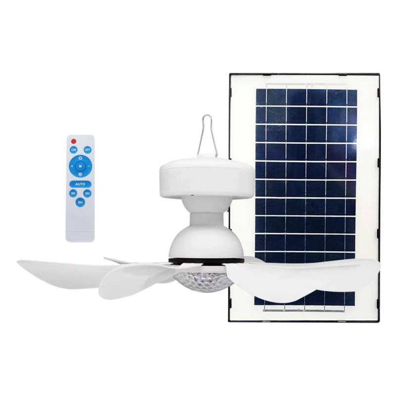 Открытый солнечный вентилятор Домашнее отключение электроэнергии Аварийный Съемный Перезаряжаемый вентилятор на солнечной энергии fa