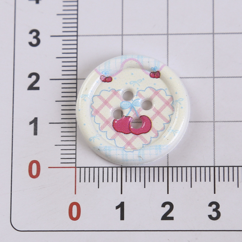 26mm彩色条纹纽扣diy手工材料服装鞋袜扣子辅料洞洞鞋搭配批发饰|undefined