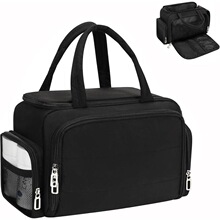 Y 34441 Double Opening Makeup Bag ��ױ�� ŷ���羳����ѷ