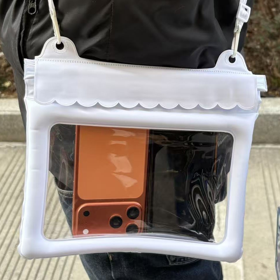 Cross-Border High-Looking, Large-Capacity, New Model Waterproof Waist Bag for Mobile Phones, Touch-Screen Compatible, Four-Layer Sealed Waterproof Bag for Swimming and Beach Use