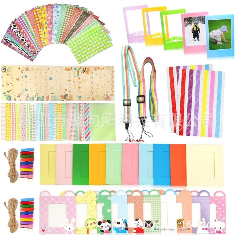 Polaroid Camera Accessories Set 10-in-1 Set 5-Piece Set 3inch Photo Album Photo Frame Suitable for Mini 13/12/11