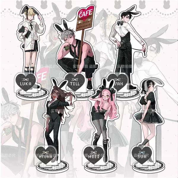 Special-shaped stage anime merchandise acrylic stand MiziSua creative campus desktop decoration gift