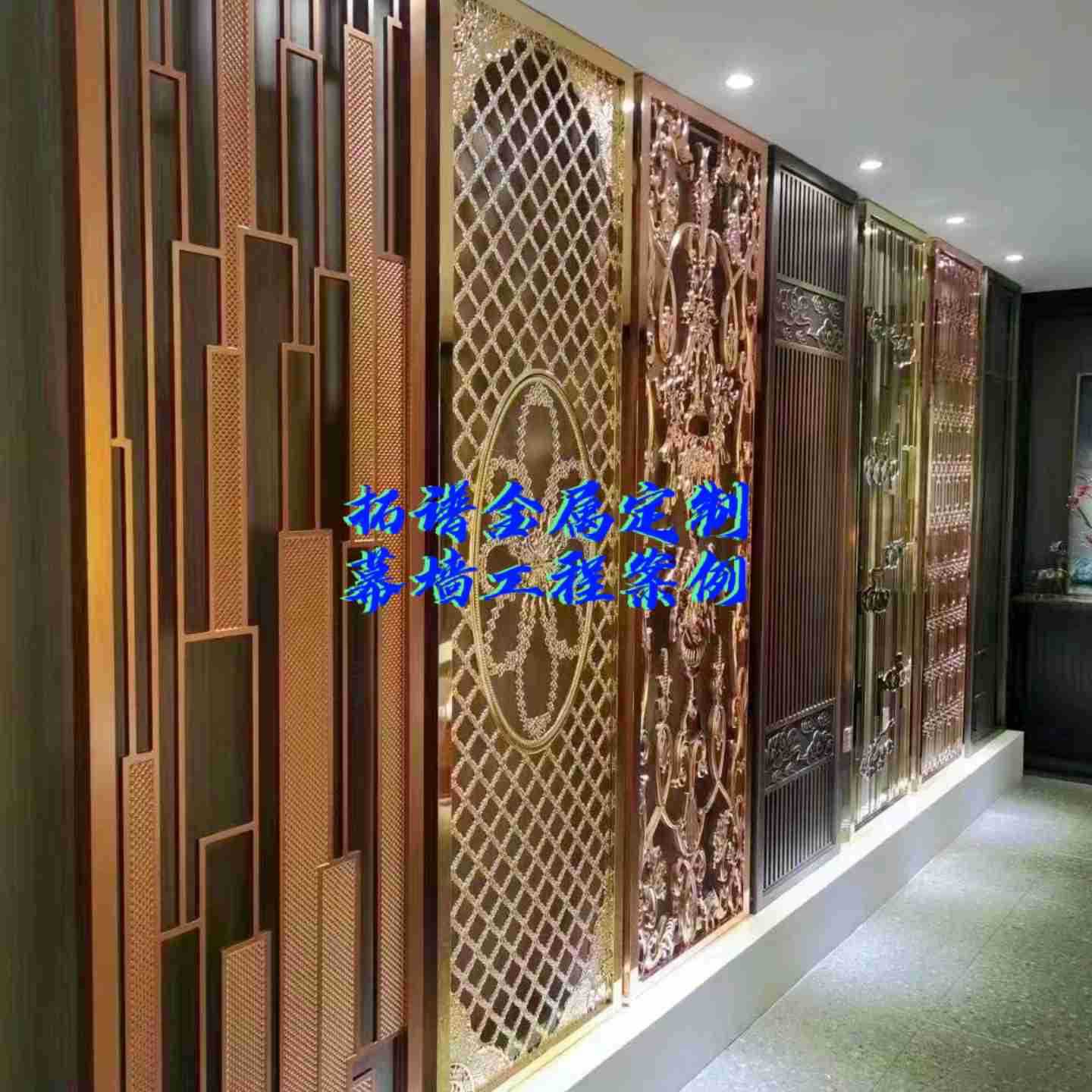 建筑工程装饰建材雕刻铝板全自动激光切割雕刻镂空铝单板金属材料