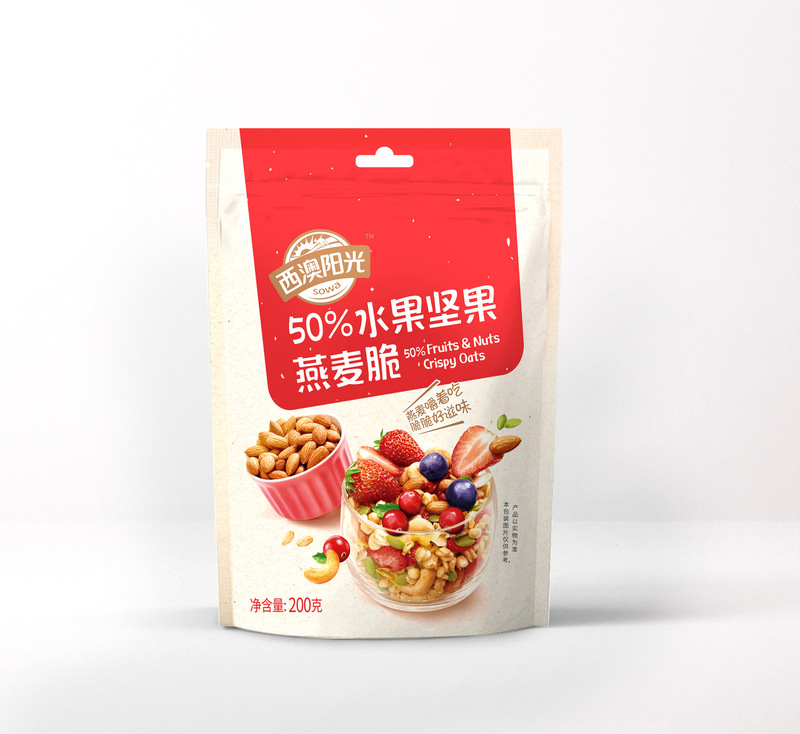 【西麦燕麦脆系列】水果坚果早餐活菌营养休闲食品燕麦脆|undefined