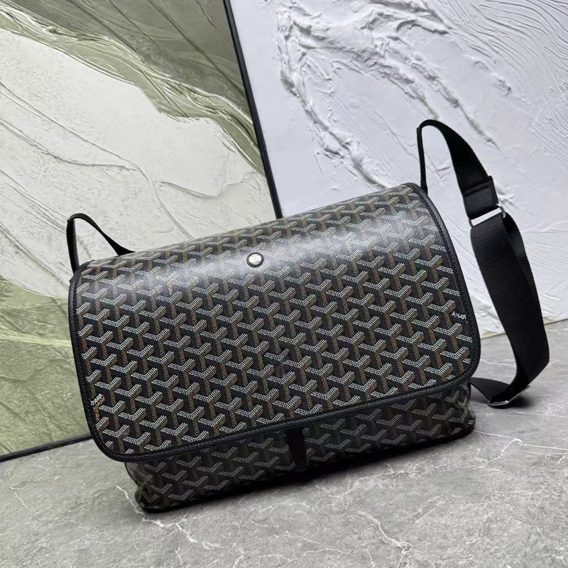 Cross-border direct supply dogtooth crossbody men's bag Capetien shoulder bag unisex messenger bag with flap large capacity bag