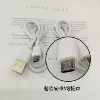 White charging cable, mobile phone, old style, Android
