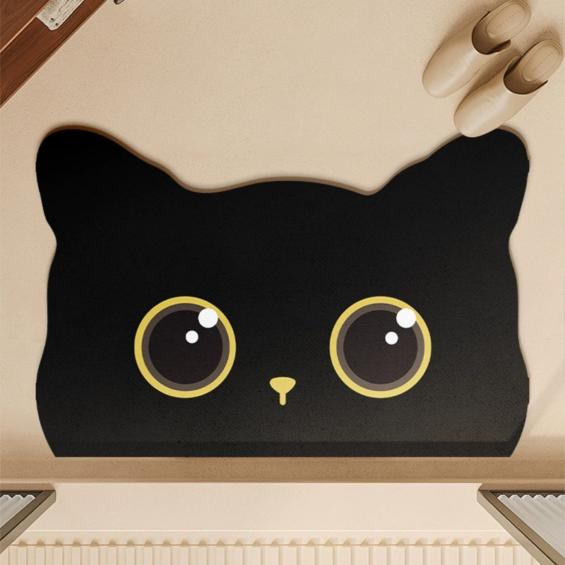 Cute quick dry non-slip carpet, water absorbent