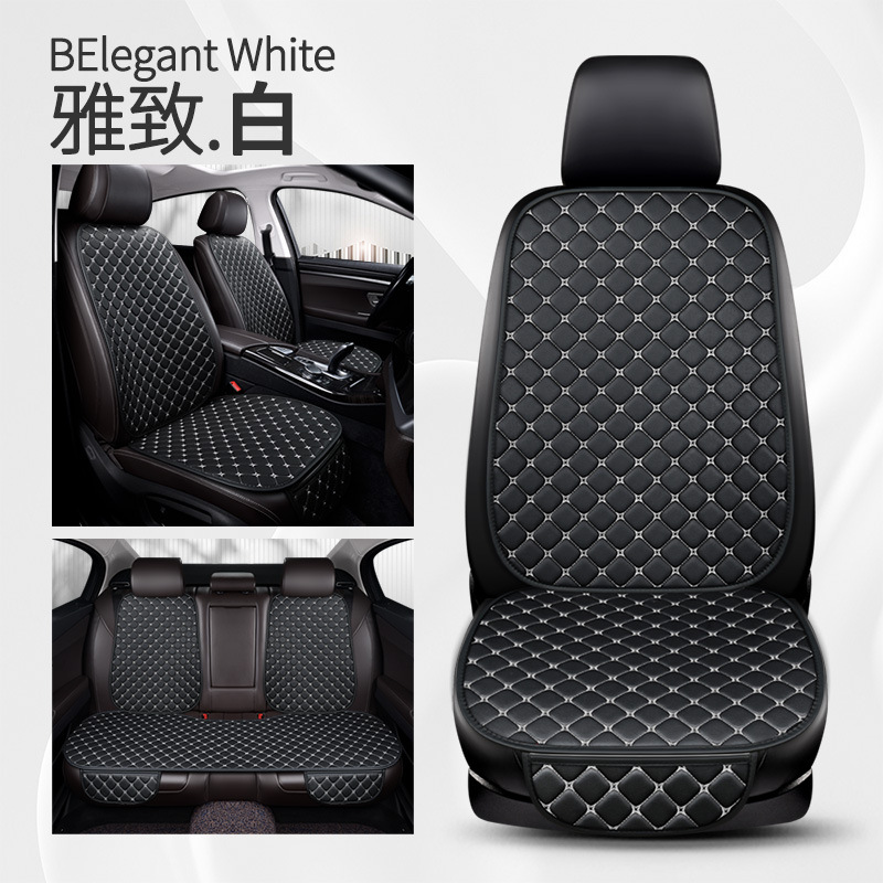 Universal – Cushion Four Seasons Seat cushion, seat cover - four-point-star-black-white-small-waist-seven-piece-set