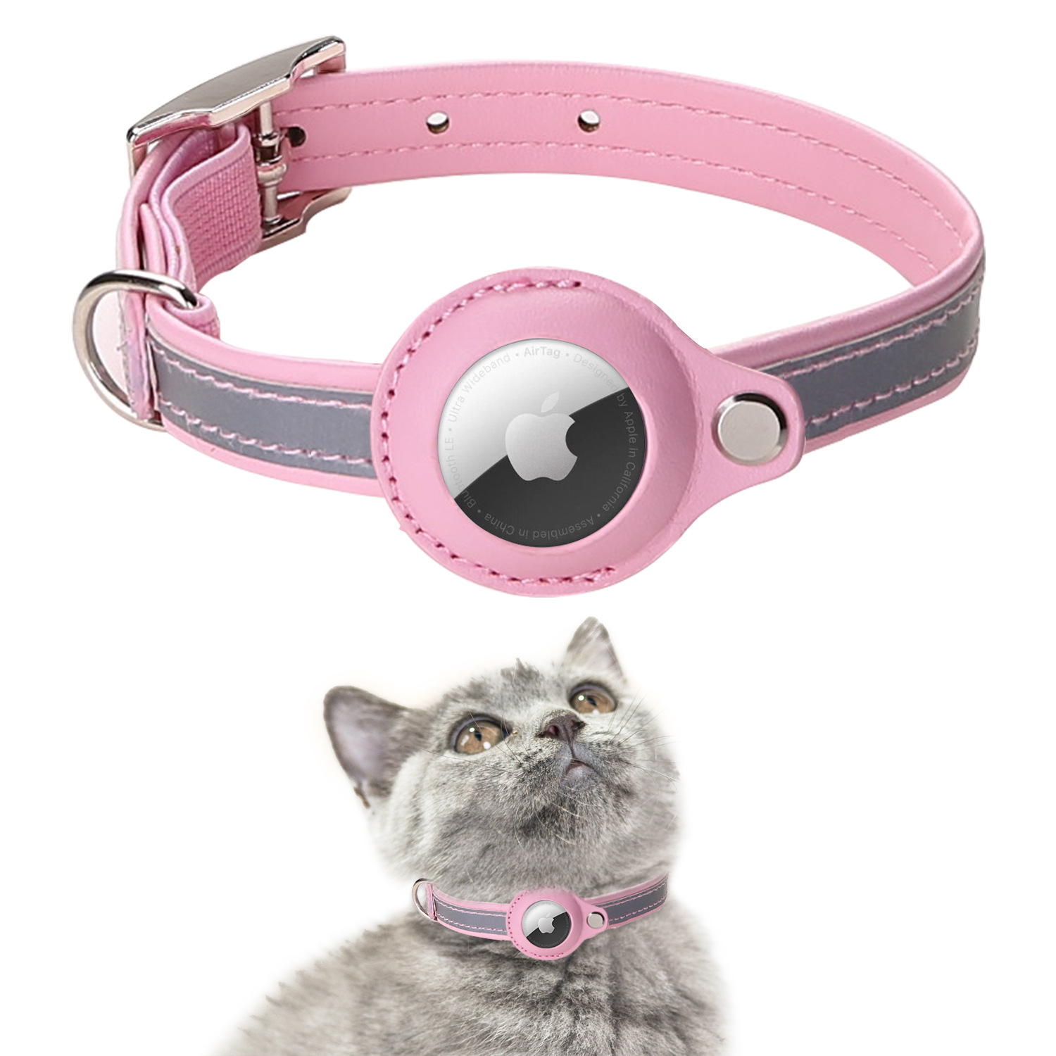 Compatible With Apple Airtag Tracker Pet Locator Collar display picture 3