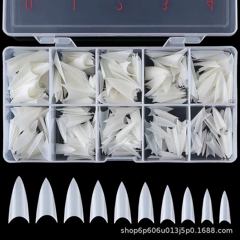Source factory foreign trade Hot 500 pieces boxed bags nail nail nail piece small pointed nail piece nail cross-border exclusive