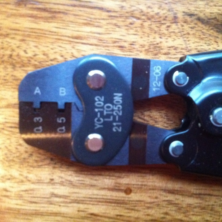 专业供应日本JST品牌原装开口型端子专用手动压着钳YC-340R