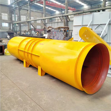 变频隧道施工风机地铁通风排尘风机双向铝叶轮2×55kw现货供应
