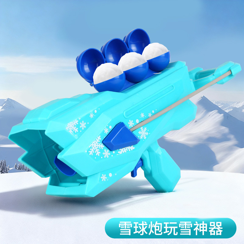 Bola de nieve lucha clip de nieve herramienta bola de nieve clip artefacto juguete de nieve para niños pato langosta alicates muñeco de nieve