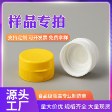 拿样付邮 食品级带硅胶阀PP盖子翻盖厂家28/31/38口径塑料PP瓶盖