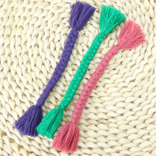 厂家直销辫子绳 开司米绳手工辫子绳流苏 毛线开司米辅料批发