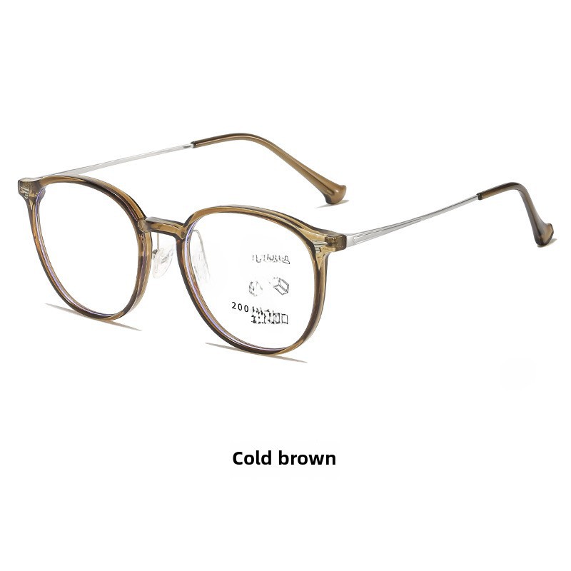 Nuovi occhiali presbiti marroni freddi occhiali presbiti HD a doppio uso occhiali presbiti all'ingrosso multi-focus anti-luce blu da donna_voghion.com
