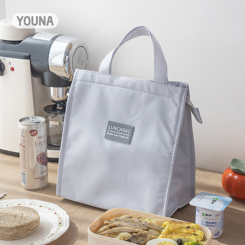 Portable insulation bag lunch box bag work lunch box bag with meal bag picnic lunch bag lunch bag in stock