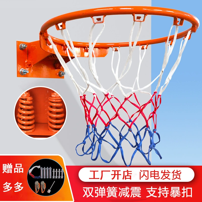 Баскетбольное кольцо для взрослых, домашнее стандартное баскетбольное кольцо, настенное уличное баскетбольное кольцо для дома, детское уличное съемное баскетбольное кольцо