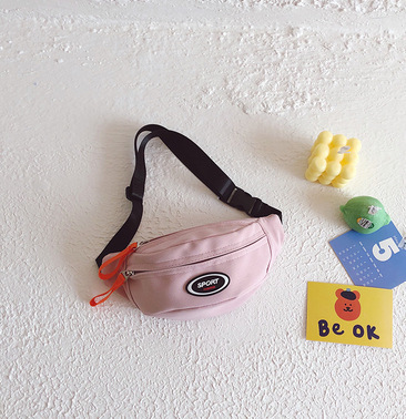 Bolso de pecho de los niños de estilo occidental bolso de crossbody de moda guapo de los muchachos bolso de hombro de viaje popular estilo Harajuku coreano simple personalizado