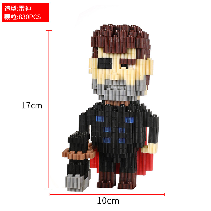 Compatible con Lego caja pequeña bloques de construcción partículas niños y niñas ensambladas serie pequeñas partículas de elevación juguetes fábrica al por mayor