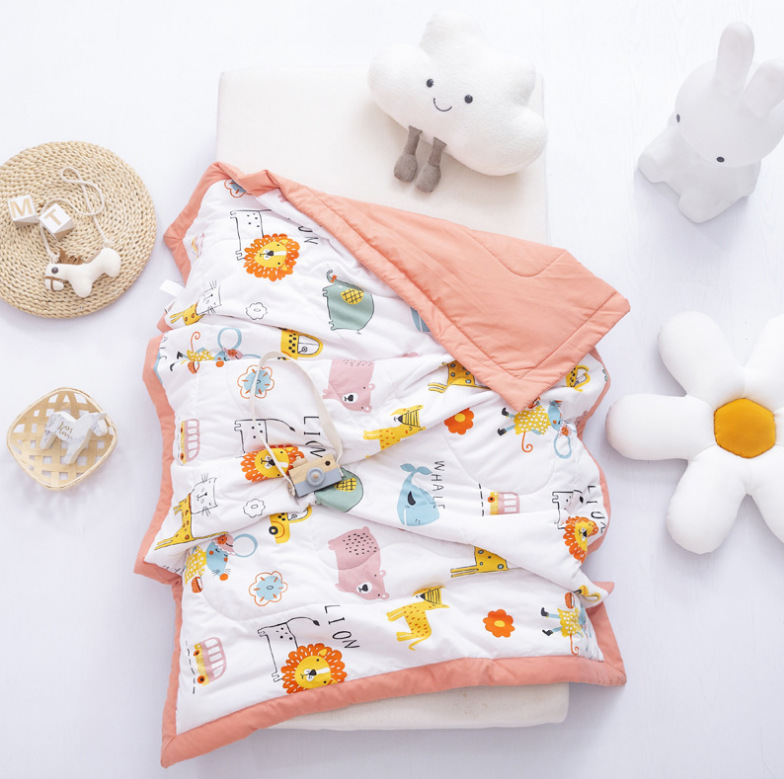 超涼感高品質子供用夏用冷感キルト、エアコンキルト、水洗い綿、夏用涼感シルク薄手キルト、洗濯機で洗えます|undefined