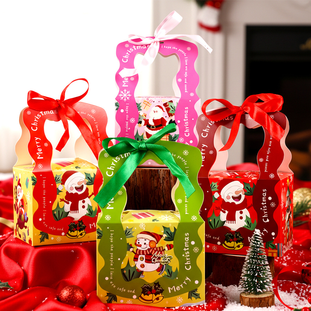 Navidad Apple caja de regalo regalo regalo de Nochebuena caja de mano nueva explosión venta al por mayor