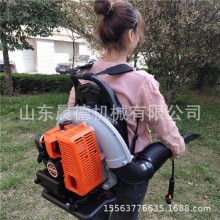 路面杂物清理吹雪机 停车场背负式吹叶大功率汽油吹风机