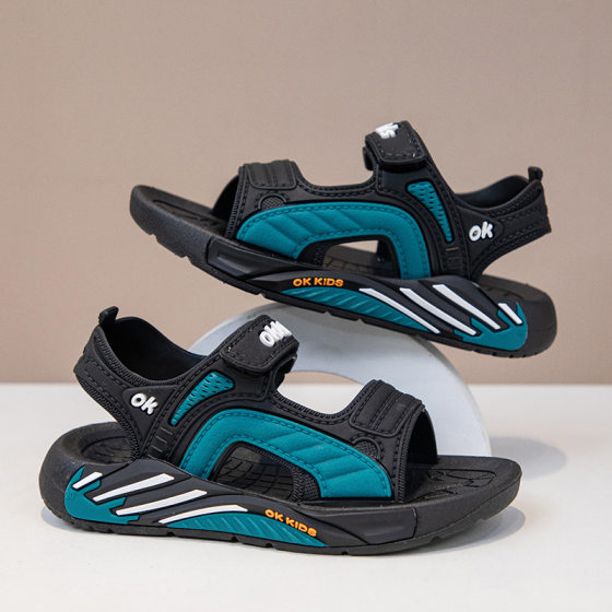 Boys Sandals Girls' New Children's Beach Shoes Soft Sole Little Boy Summer Baby Children's Non-slip Shoes