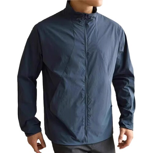[Traveler Series] Thin, Lightweight Spring/Summer Twill Windproof & Sun-Protective Jacket—Business Style for Commuting