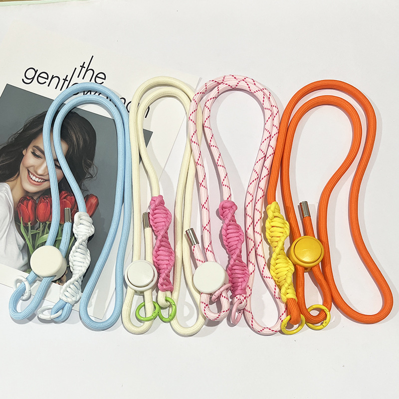 Mobile Phone Lanyard Can Be Carried Diagonally Across the Back, Long Adjustable Mobile Phone Rope, Universal Mobile Phone Case Back Clip Rope, One Piece Drop Shipping