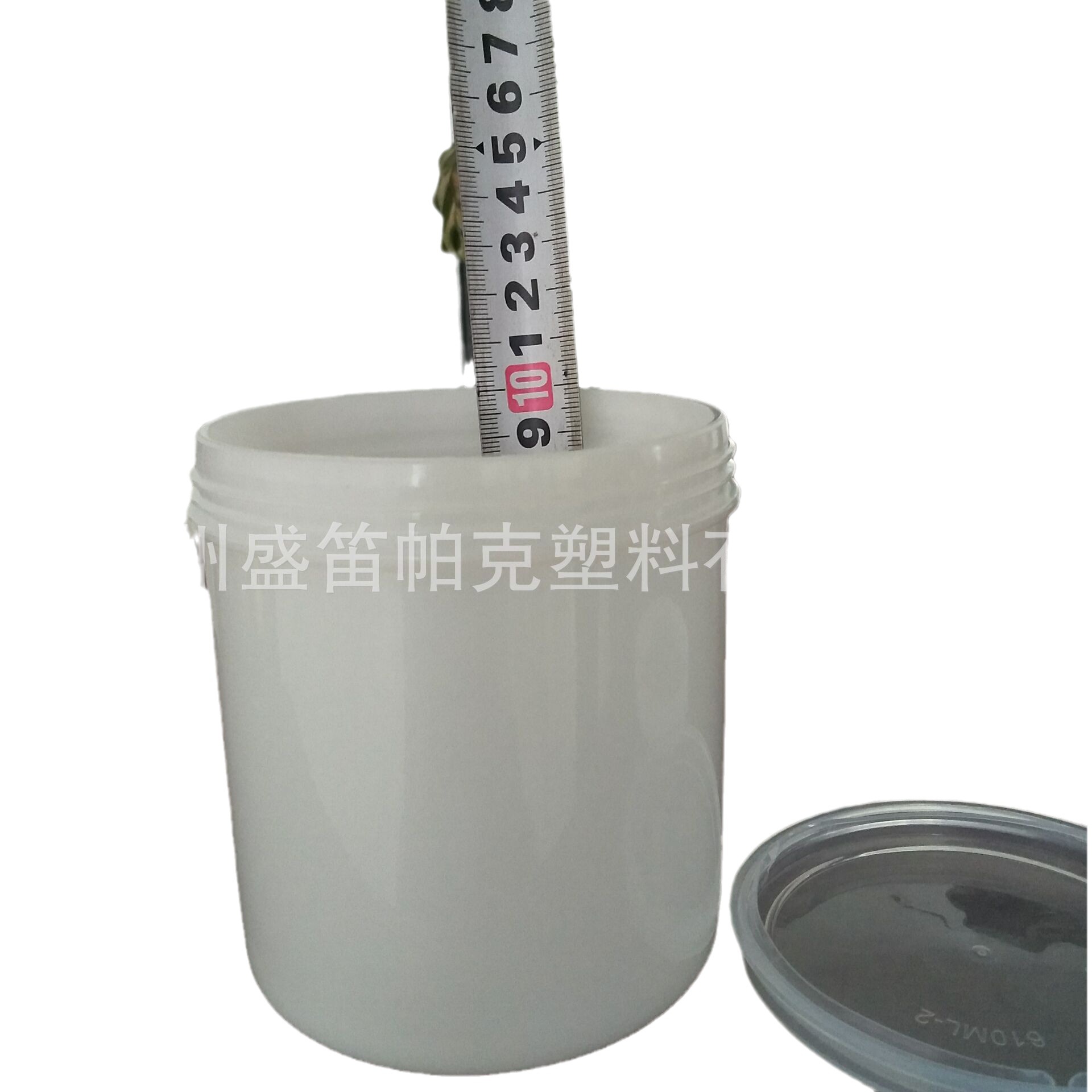 HDPE保密封螺旋罐电子浆料罐  610ML 1100ML