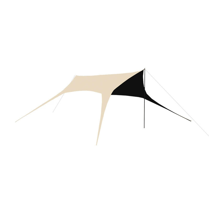 Travel canopy, handheld hexagonal equipment for camping, increased thickness, sun protection