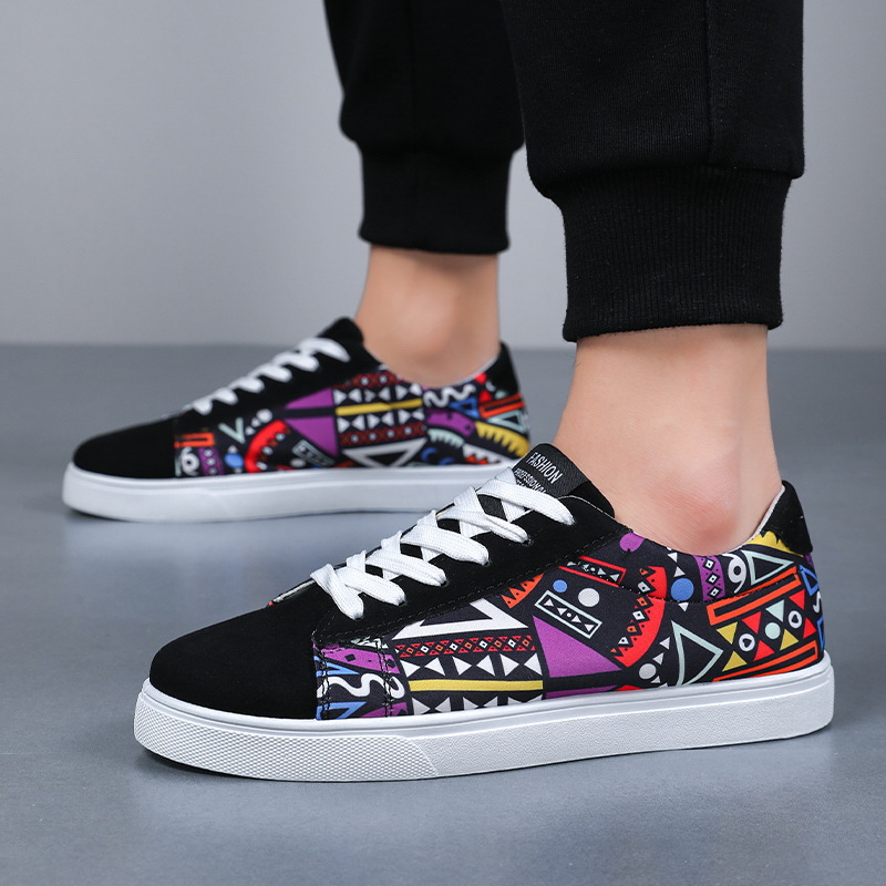 Chaussures décontractées pour homme baskets style hip hop basse_voghion.com