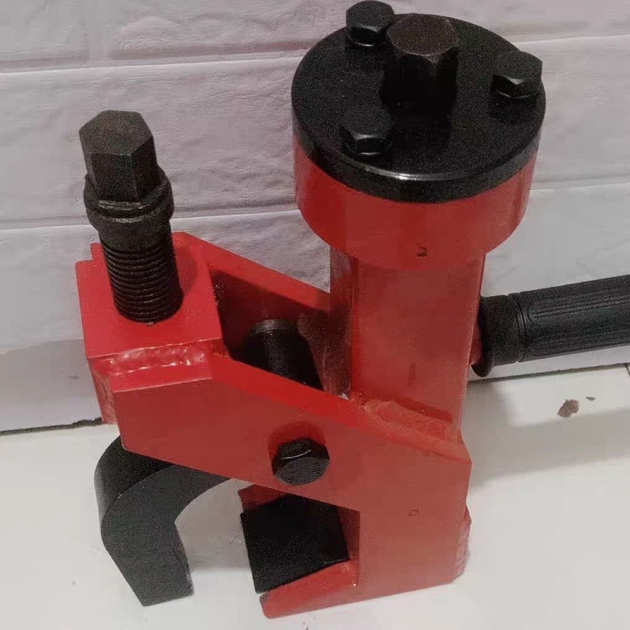 Herramienta portátil para desmontar neumáticos | Dispositivo extractor de llantas móvil con sistema de presión, tipo Bead Breaker