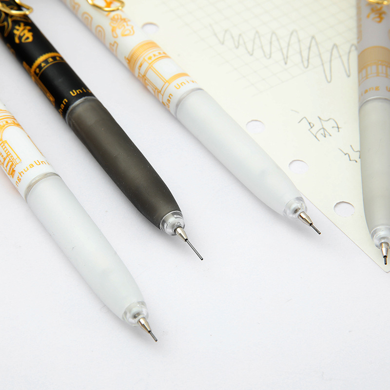 Lápices automáticos de aleación, lápices sin pelar de alto valor, 0,5mm, no es fácil de romper el núcleo, papelería inspiradora para estudiantes