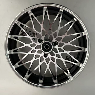 for electric scooters, hole-spaced aluminum front | Motorcycle wheel hub