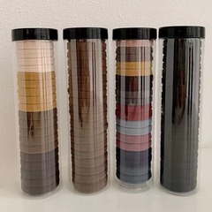 大きいサイズのポニーテールの継ぎ目がない髪の輪の高弾力の皮の筋は髪の毛を刺して太い髪の縄の女性を縛って韓国の簡単な装飾品を出します。