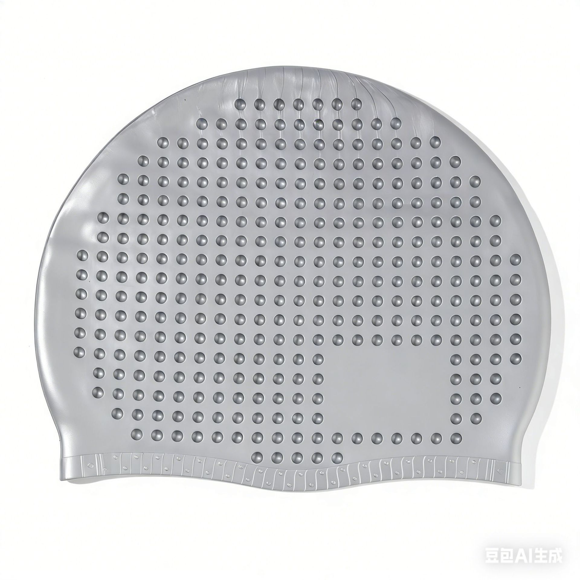 Sombrero de natación de silicona para adultos unisex sombrero de natación de silicona agujero elástico sombrero de natación burbuja sombrero fábrica de suministro directo