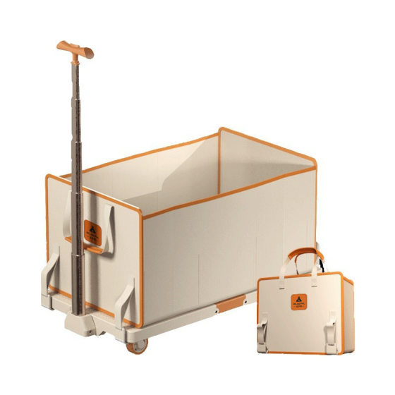 2025 Popular Platform Multifunctional Tote Bag Cart Folding Camping Cart Shopping Trolley Manufacturer Wholesale Direct Supply