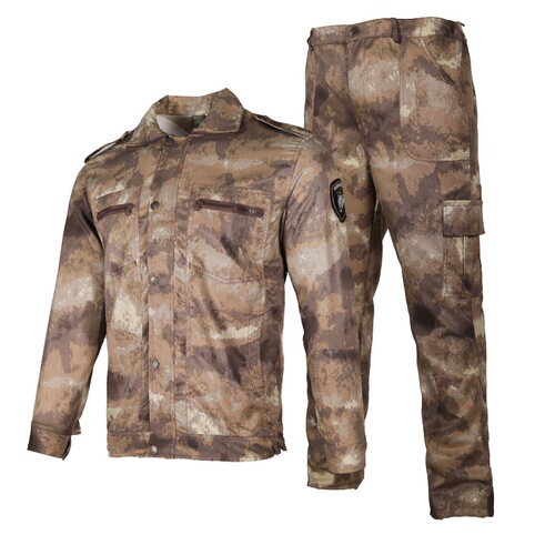 Camouflage suit for men, spring and autumn wear-resistant factory work clothes, labor insurance, military training clothes, women's training clothes, work clothes, outdoor logo