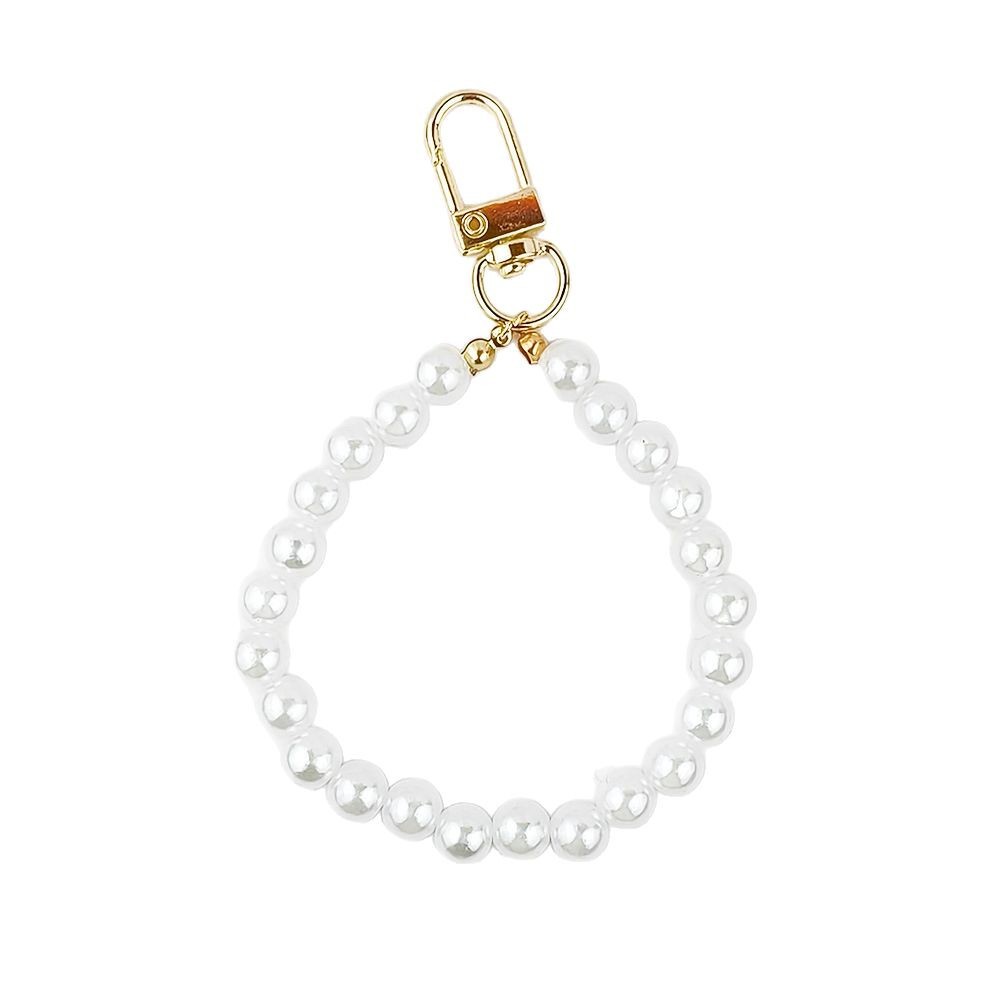 Handmade Pearl Chain Phone Case And Keychain Charm Decoration_voghion.com
