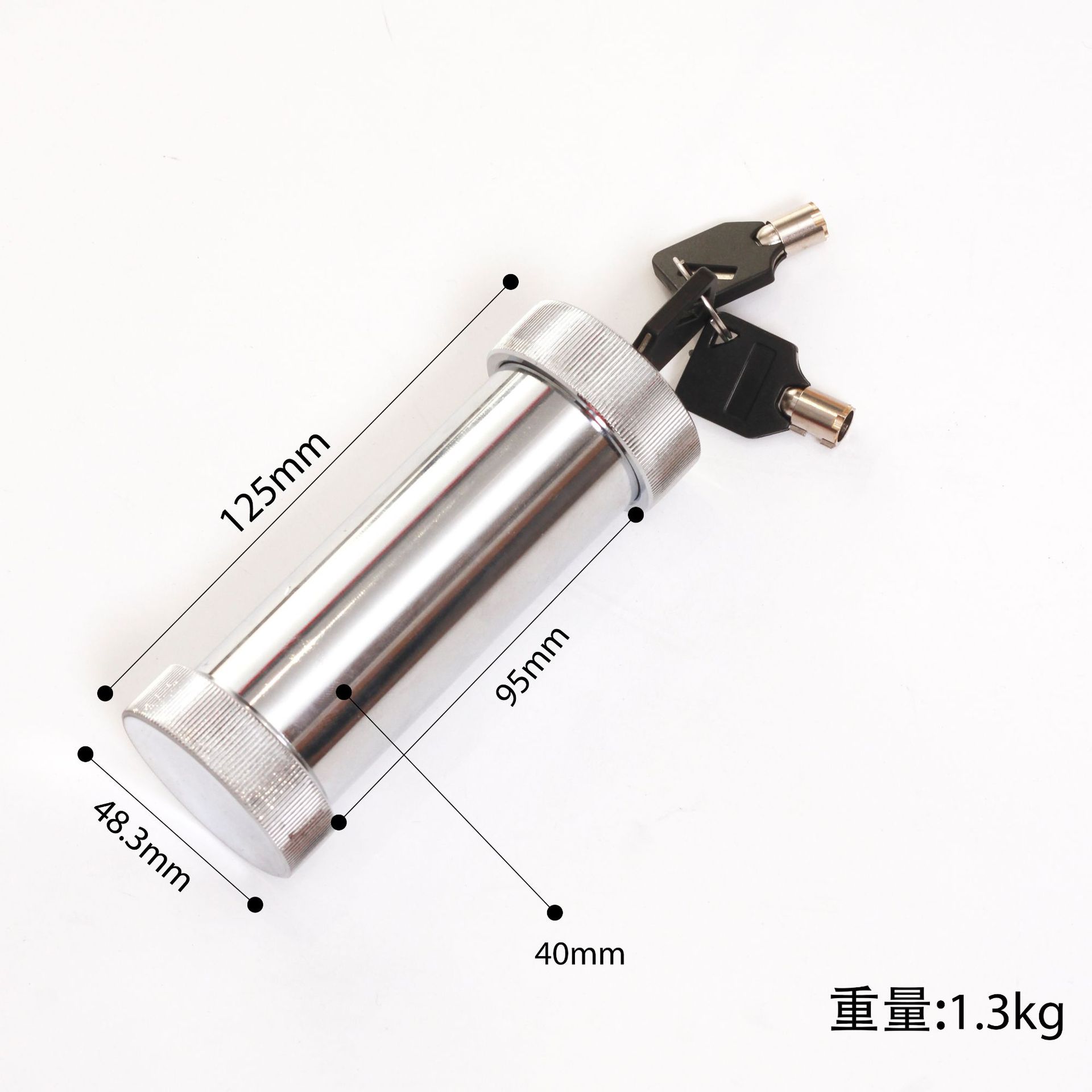 Car Trailer Hitch Pin Lock, Trailer Lock, Anti-Theft Pin Lock, Extended Trailer Bar, Rv Modification Accessories