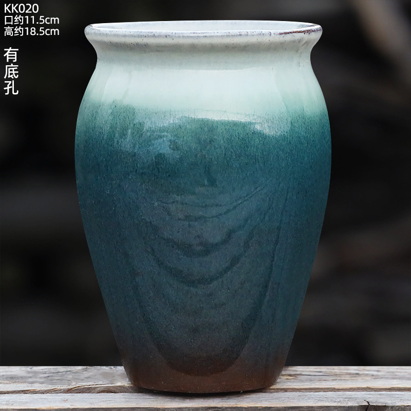 老桩多肉的花盆陶瓷户外庭院家用高盆法师阳台悬崖老桩花盆容器|undefined