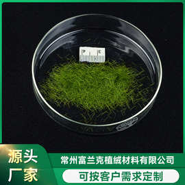 仿真草皮苔藓绒毛 人造草皮假草皮绿色植毛绒草皮绒 厂家批发