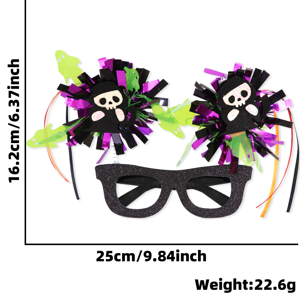Nuevas gafas de Halloween transfronterizas gafas de bolas de color Bo Bo