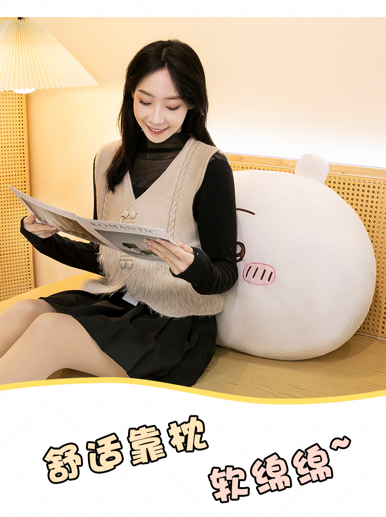 New Cartoon Jiyka Wow Pillow Small Eight Usaqi Doll Plush Toy Pillow chiikawa Women's Gift